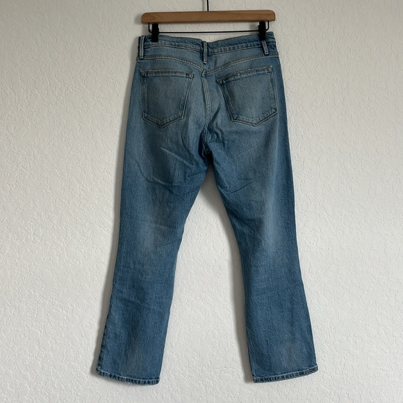 Frame Distressed Le High Straight Jeans - Picture 5 of 6